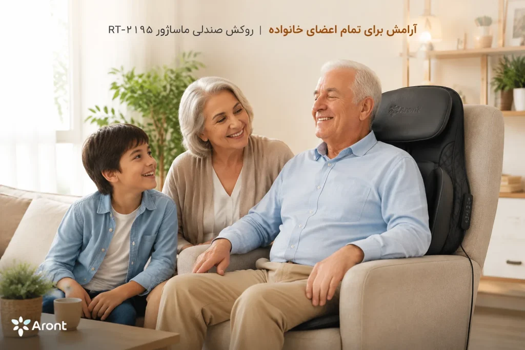 کمردرد 
روکش صندلی ماساژور
