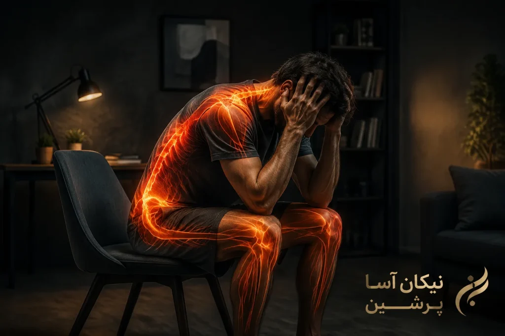 استرس و گرفتگی عضلات