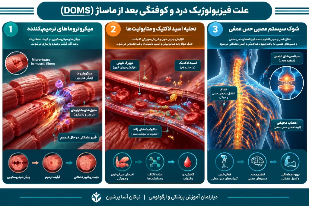 درد و کوفتگی بعد از صندلی ماساژور